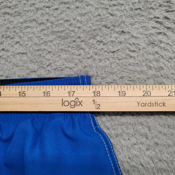Nike Shorts Mens XXL Blue Lined Swim Shorts Logo Beach‎ Swim Drawstring Outdoors - Picture 12 of 13